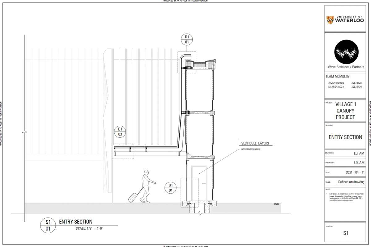 V1 South 4 Canopy + Vestibule page 6